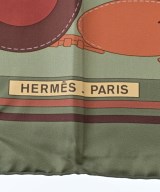 HERMES（エルメス）バンダナ・スカーフ カーキ サイズ:90 レディース/2200678115589