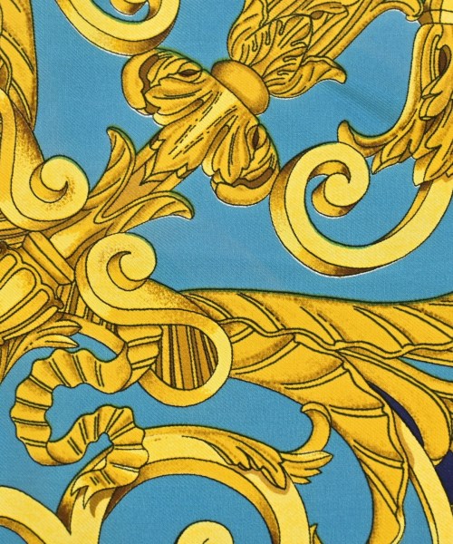 HERMES（エルメス）バンダナ・スカーフ 紺 サイズ:90 レディース/2200678115596