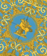 HERMES（エルメス）バンダナ・スカーフ 紺 サイズ:90 レディース/2200678115596