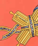 HERMES（エルメス）バンダナ・スカーフ オレンジ サイズ:90 レディース/2200678115602