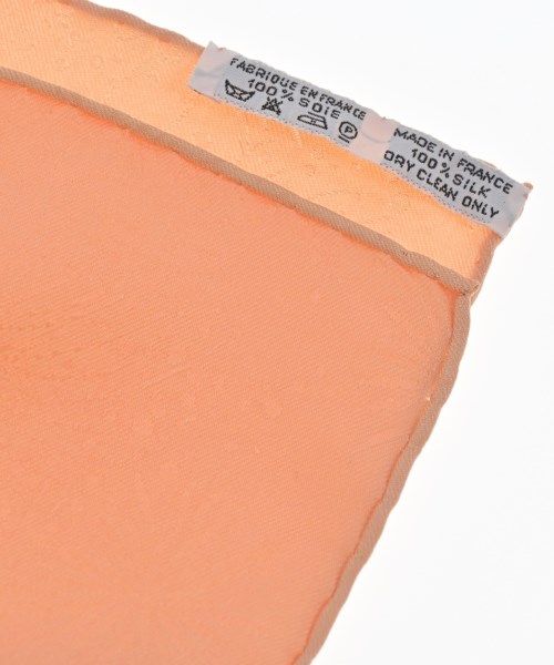 HERMES（エルメス）バンダナ・スカーフ オレンジ サイズ:90 レディース/2200678115619