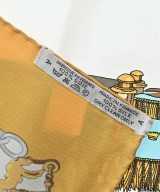 HERMES（エルメス）バンダナ・スカーフ 黄 サイズ:90 レディース/2200678115626