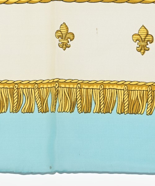 HERMES（エルメス）バンダナ・スカーフ 青 サイズ:90 レディース/2200678115671