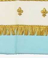 HERMES（エルメス）バンダナ・スカーフ 青 サイズ:90 レディース/2200678115671