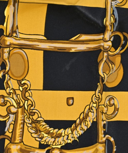 HERMES（エルメス）バンダナ・スカーフ 黒 サイズ:90 レディース/2200678115718