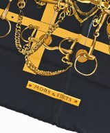 HERMES（エルメス）バンダナ・スカーフ 黒 サイズ:90 レディース/2200678115718