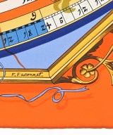 HERMES（エルメス）バンダナ・スカーフ オレンジ サイズ:90 レディース/2200678115725