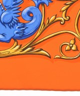 HERMES（エルメス）バンダナ・スカーフ オレンジ サイズ:90 レディース/2200678115725