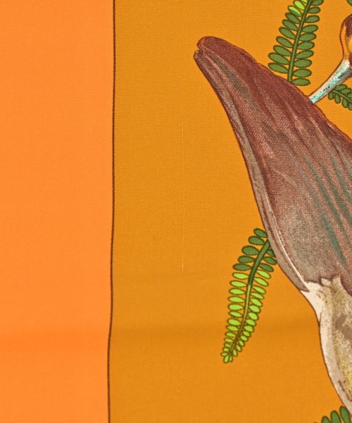 HERMES（エルメス）バンダナ・スカーフ 黄 サイズ:90 レディース/2200678115732