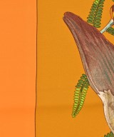 HERMES（エルメス）バンダナ・スカーフ 黄 サイズ:90 レディース/2200678115732