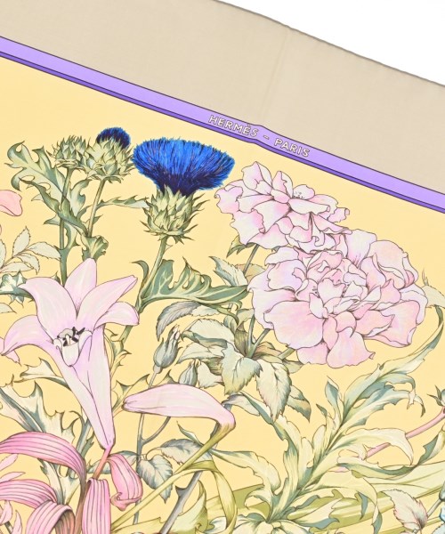 HERMES（エルメス）バンダナ・スカーフ グレー サイズ:90 レディース/2200678115749