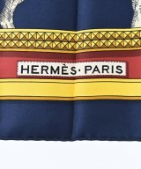 HERMES（エルメス）バンダナ・スカーフ 紺 サイズ:90 レディース/2200678115763