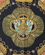 HERMES（エルメス）バンダナ・スカーフ 黒 サイズ:90 レディース/2200678115770