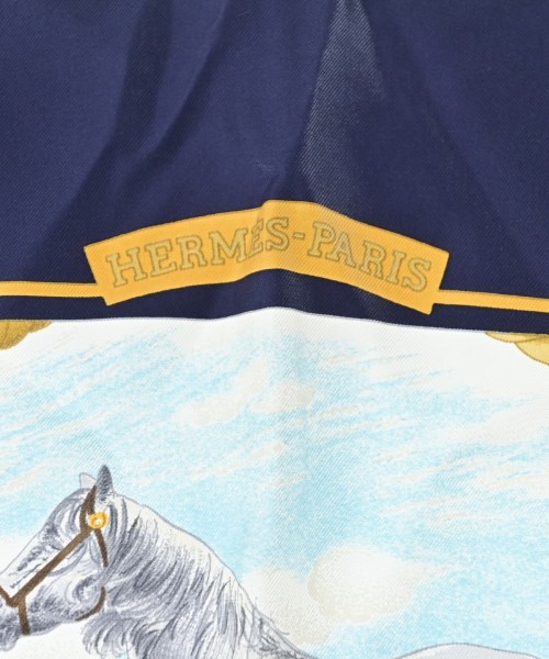 HERMES（エルメス）バンダナ・スカーフ その他（柄物・カラフル） サイズ:90 レディース/2200678115787