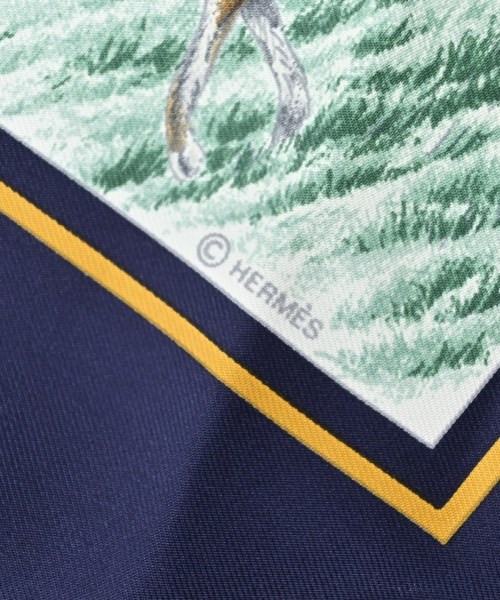 HERMES（エルメス）バンダナ・スカーフ その他（柄物・カラフル） サイズ:90 レディース/2200678115787