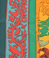 HERMES（エルメス）バンダナ・スカーフ 緑 サイズ:90 レディース/2200678115794