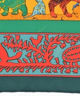 HERMES（エルメス）バンダナ・スカーフ 緑 サイズ:90 レディース/2200678115794