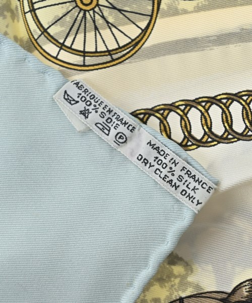 HERMES（エルメス）バンダナ・スカーフ 青 サイズ:90 レディース/2200678115800