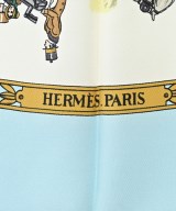 HERMES（エルメス）バンダナ・スカーフ 青 サイズ:90 レディース/2200678115800