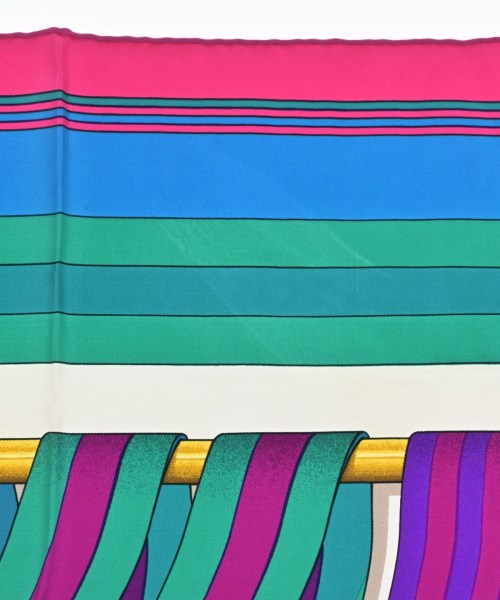 HERMES（エルメス）バンダナ・スカーフ ピンク サイズ:90 レディース/2200678115817