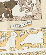 HERMES（エルメス）バンダナ・スカーフ カーキ サイズ:90 レディース/2200678115824