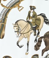 HERMES（エルメス）バンダナ・スカーフ 緑 サイズ:90 レディース/2200678115831