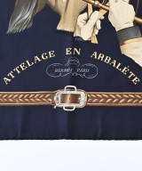 HERMES（エルメス）バンダナ・スカーフ 紺 サイズ:90 レディース/2200678115848
