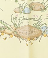 HERMES（エルメス）バンダナ・スカーフ 黄 サイズ:90 レディース/2200678115855