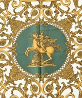 HERMES（エルメス）バンダナ・スカーフ 緑 サイズ:90 レディース/2200678115862