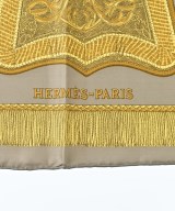 HERMES（エルメス）バンダナ・スカーフ ベージュ サイズ:90 レディース/2200678115886