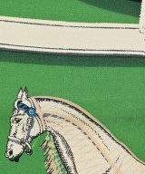 HERMES（エルメス）バンダナ・スカーフ 緑 サイズ:90 レディース/2200678115947