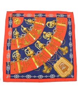 HERMES（エルメス）バンダナ・スカーフ オレンジ サイズ:90 レディース/2200678115954