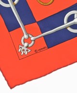 HERMES（エルメス）バンダナ・スカーフ オレンジ サイズ:90 レディース/2200678115954