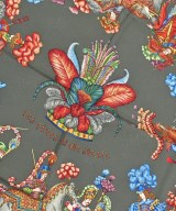 HERMES（エルメス）バンダナ・スカーフ グレー サイズ:90 レディース/2200678115978