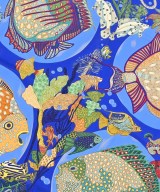 HERMES（エルメス）バンダナ・スカーフ 青 サイズ:90 レディース/2200678115985