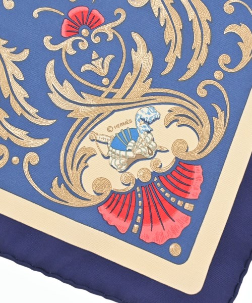 HERMES（エルメス）バンダナ・スカーフ ベージュ サイズ:45 レディース/2200678115992