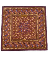 HERMES（エルメス）バンダナ・スカーフ 紫 サイズ:90 レディース/2200678116012