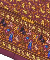 HERMES（エルメス）バンダナ・スカーフ 紫 サイズ:90 レディース/2200678116012