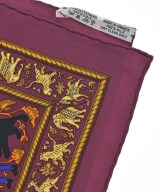 HERMES（エルメス）バンダナ・スカーフ 紫 サイズ:90 レディース/2200678116012
