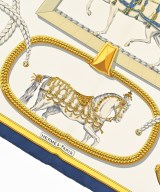 HERMES（エルメス）バンダナ・スカーフ 白 サイズ:90 レディース/2200678116029