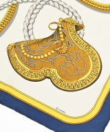 HERMES（エルメス）バンダナ・スカーフ 白 サイズ:90 レディース/2200678116029