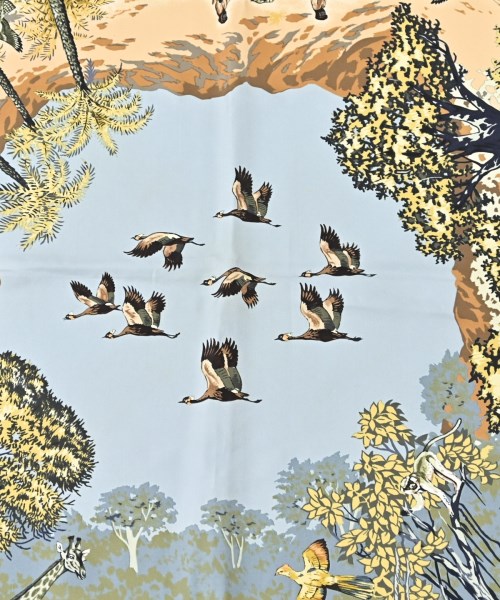 HERMES（エルメス）バンダナ・スカーフ その他（柄物・カラフル） サイズ:90 レディース/2200678116036