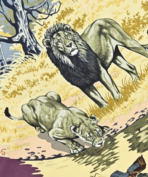 HERMES（エルメス）バンダナ・スカーフ その他（柄物・カラフル） サイズ:90 レディース/2200678116036