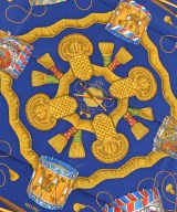 HERMES（エルメス）バンダナ・スカーフ 黄 サイズ:90 レディース/2200678116067