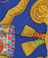 HERMES（エルメス）バンダナ・スカーフ 黄 サイズ:90 レディース/2200678116067