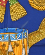 HERMES（エルメス）バンダナ・スカーフ 黄 サイズ:90 レディース/2200678116067