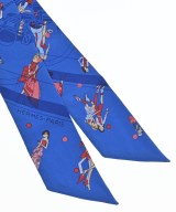 HERMES（エルメス）バンダナ・スカーフ 青 サイズ:- レディース/2200678116074