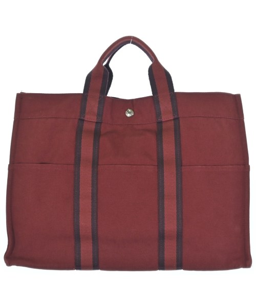 HERMES（エルメス）トートバッグ 赤 サイズ:- レディース/2200678263952