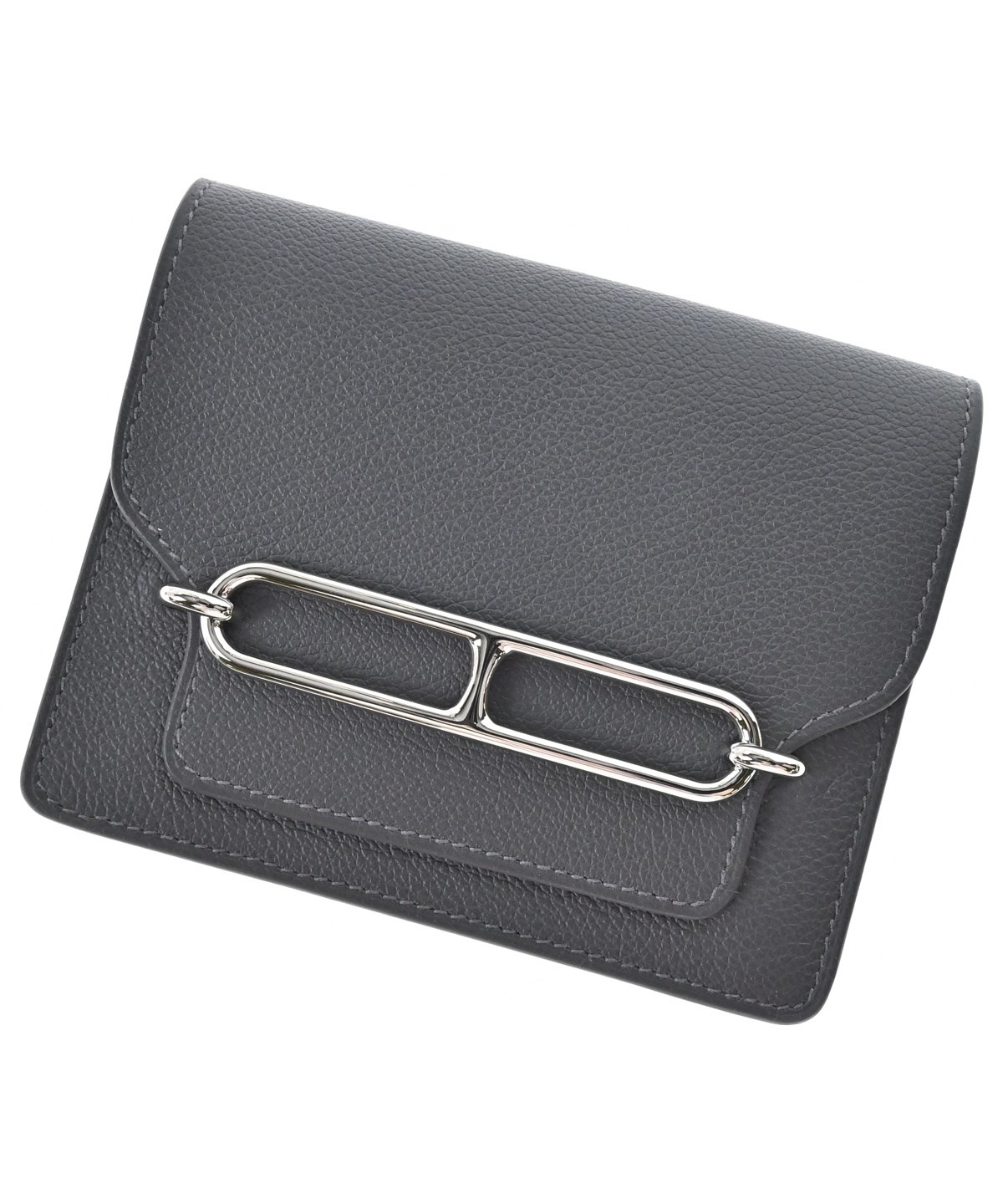 エルメス　ノベルティ　グレー財布 HERMES（エルメス）財布・コインケース グレー サイズ:- レディース