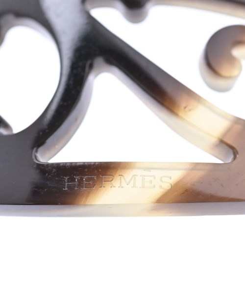 HERMES（エルメス）ヘアアクセサリー 茶 サイズ:F レディース/2200679065098